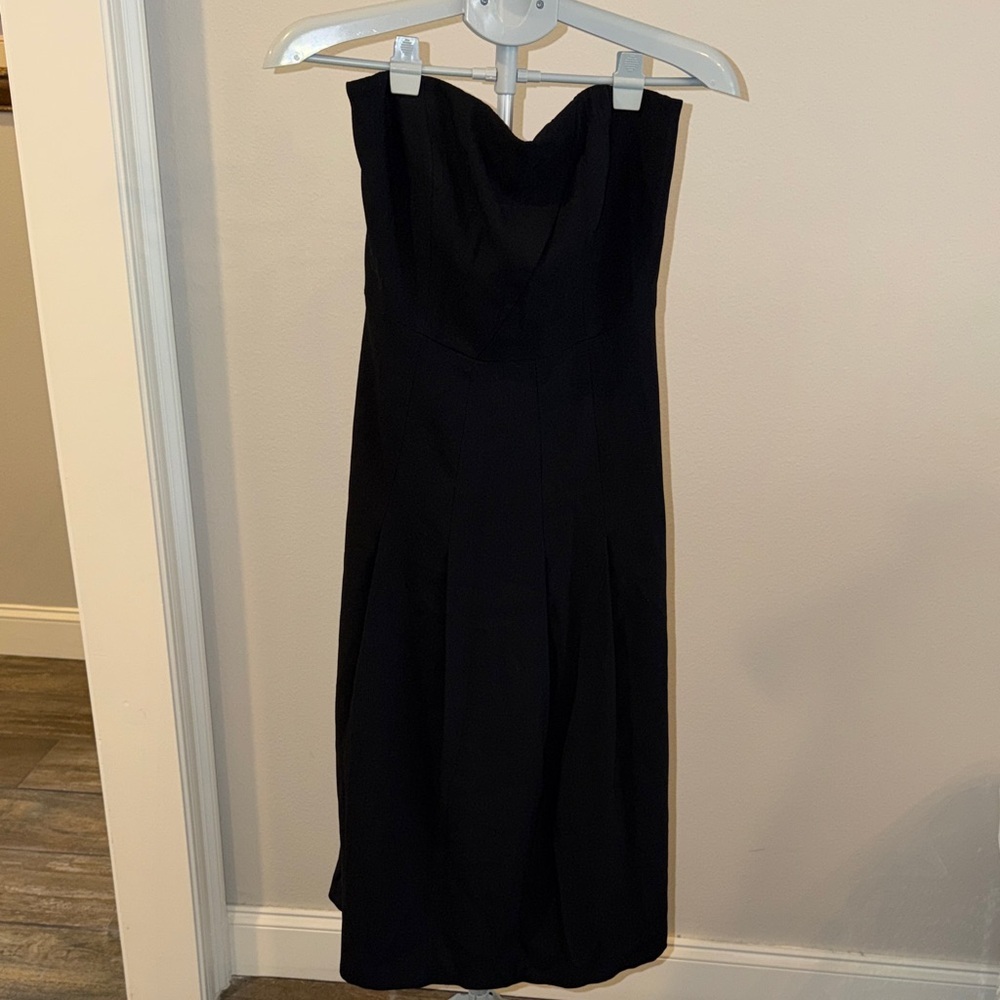 Tracy Reese Elegant Black Strapless Dress